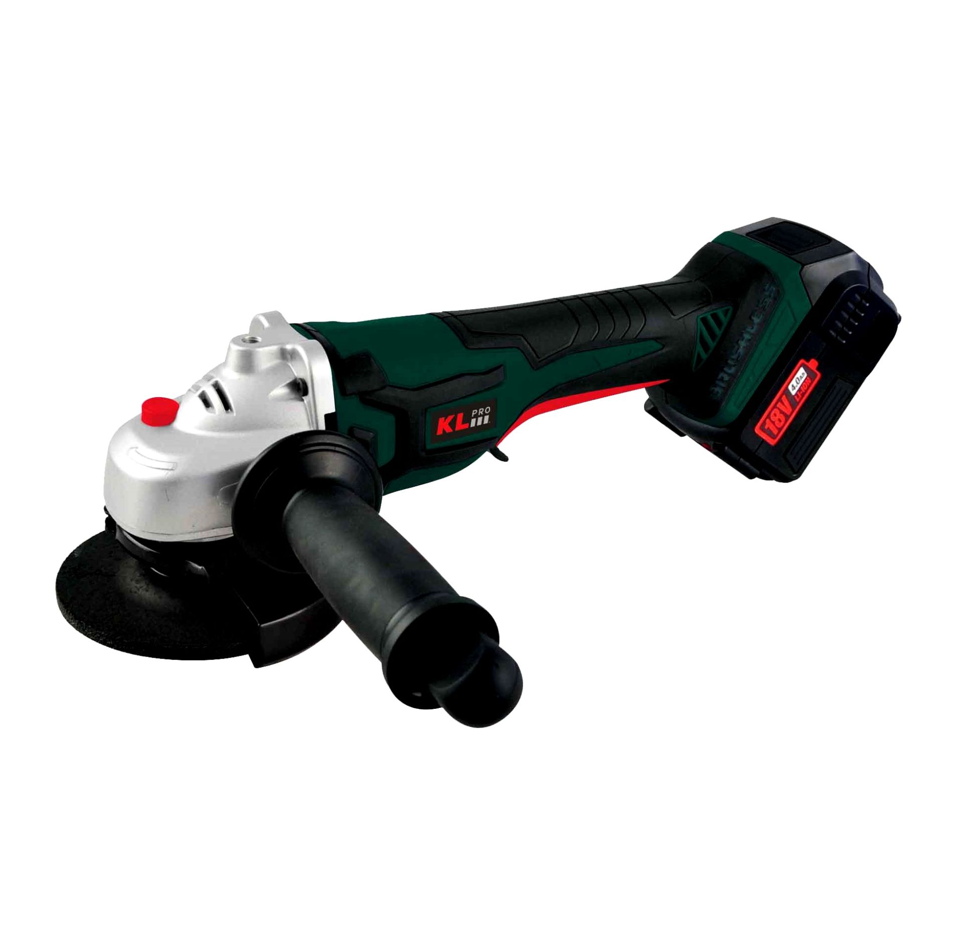 KLPRO KLAT18B-50 18 VOLT/5.0AH Lİ-ION 115MM KÖMÜRSÜZ PROFESYONEL AVUÇ TAŞLAMA