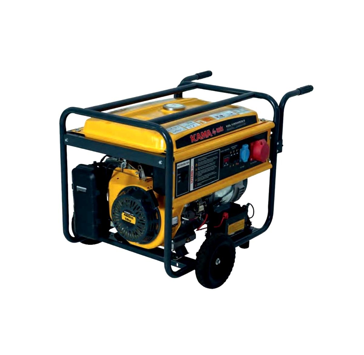 Kama KGL 10000 CE3 Benzinli Jeneratör 9,4 kVA Marşlı ve İpli Trifaze