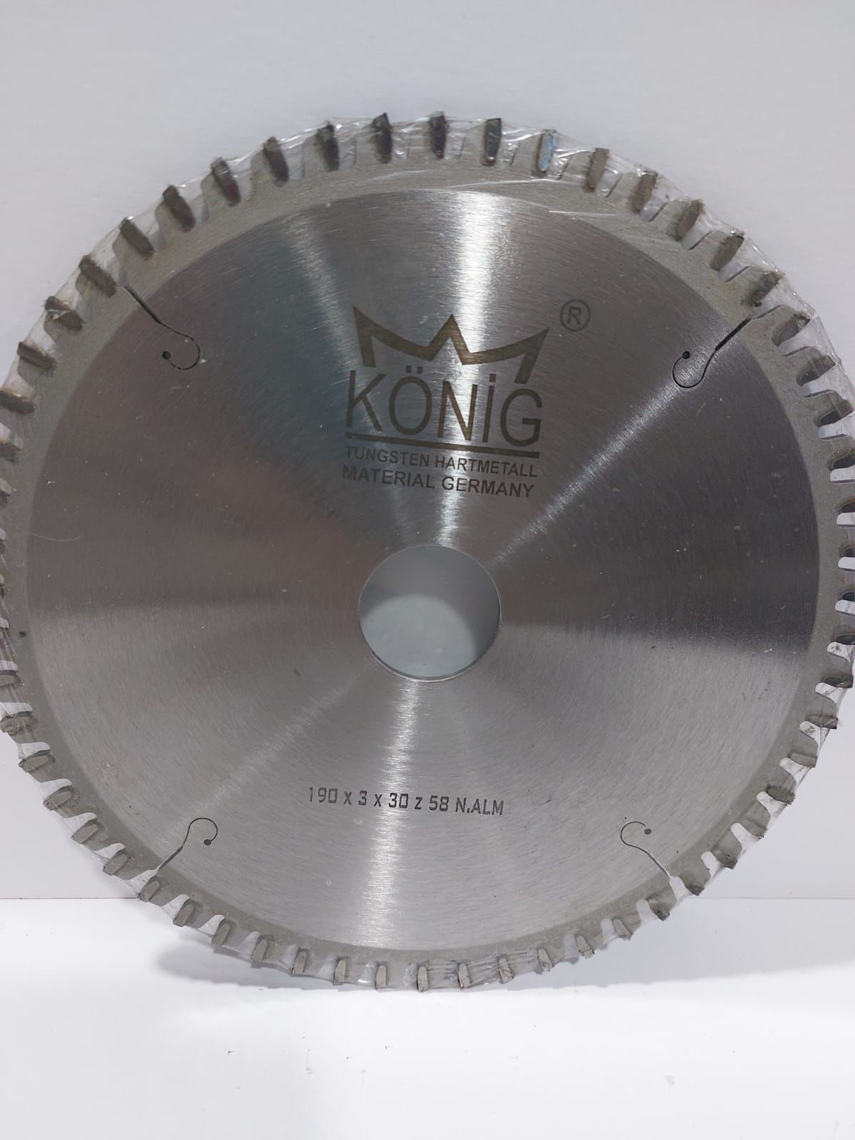 KÖNİG 190*2.0*30 Z:58 ALÜMİNYUM ELMAS DAİRE TESTERE