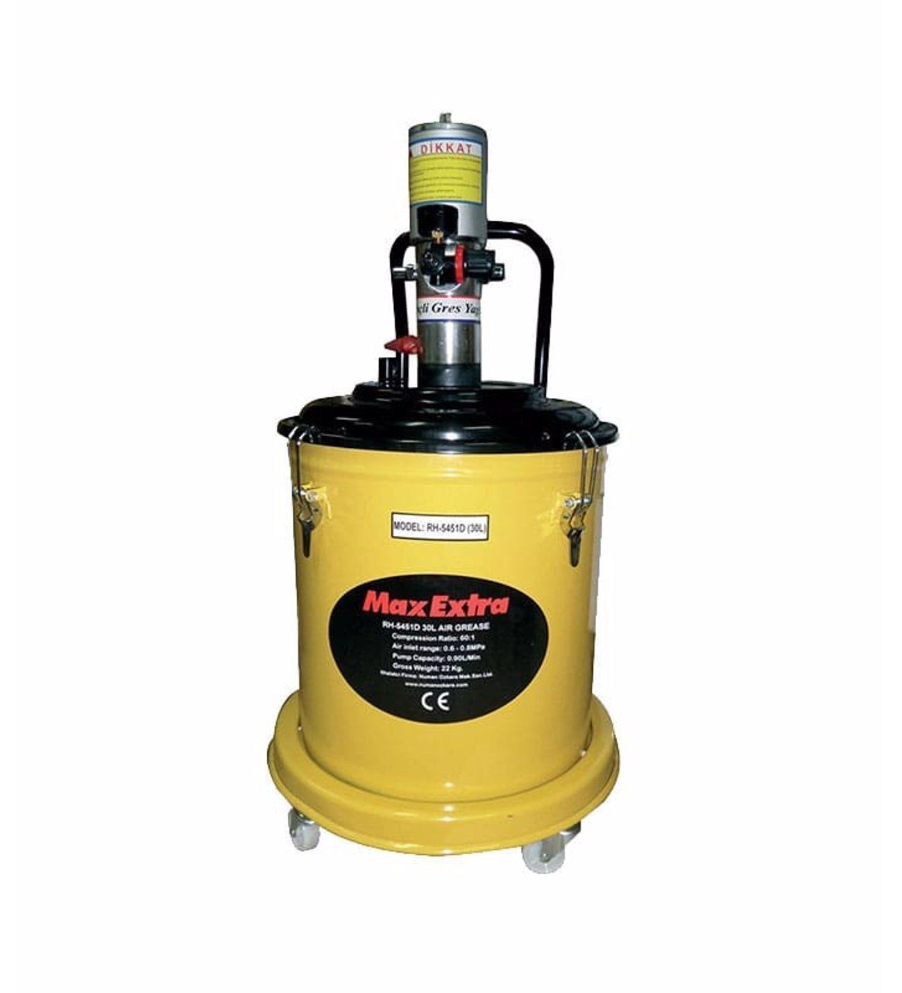 Max Extra Havalı Gres Pompası 30 Lt