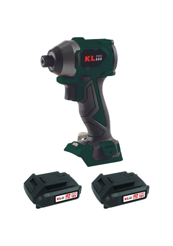 Klpro KLDV18BH-20 18V/2.0Ah. 220Nm Kömürsüz Şarjlı Torklu Darbeli Vidalama