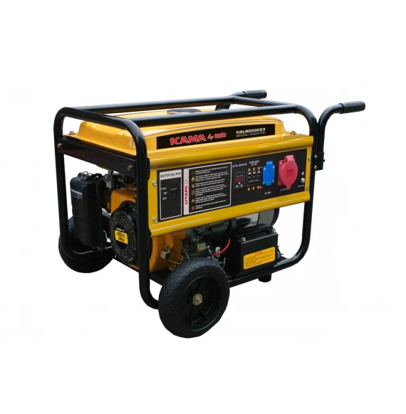 Kama KGL8000CE3 8.1 kVA Benzinli Trifaze Jeneratör