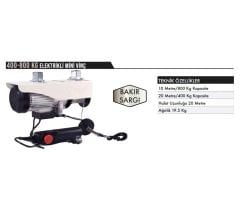 Mytol MV0800 400-800 kg Elektrikli Vinç