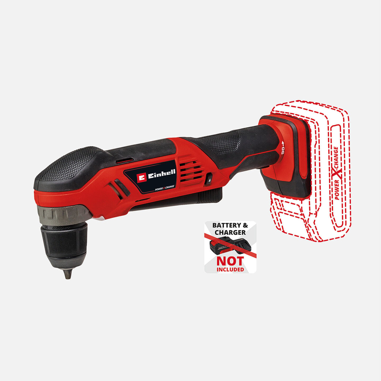 Einhell TE AD 18 Li Solo Dik Açılı Vidalama