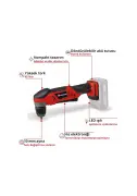 Einhell TE AD 18 Li Solo Dik Açılı Vidalama