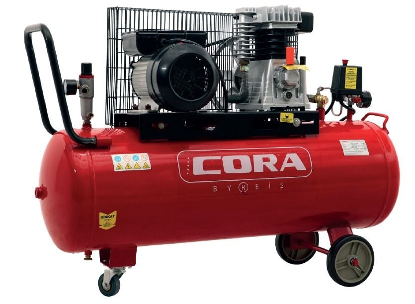 CORA 100 LT 2.5HP YAĞLI KOMPRESÖR