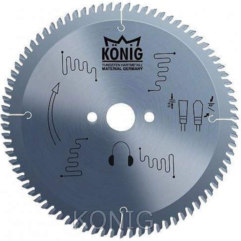 Konig 250X3,2X30 80 Dis Ahsap , Mdf , Sunta Testere