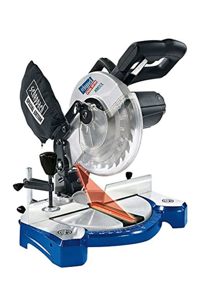 Scheppach HM 80L Lazerli Gönye Kesme Makinesi 1500W 210 mm