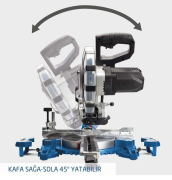 Scheppach HM254SPX HM254SPX GÖNYE KESME MAKİNASI 254MM