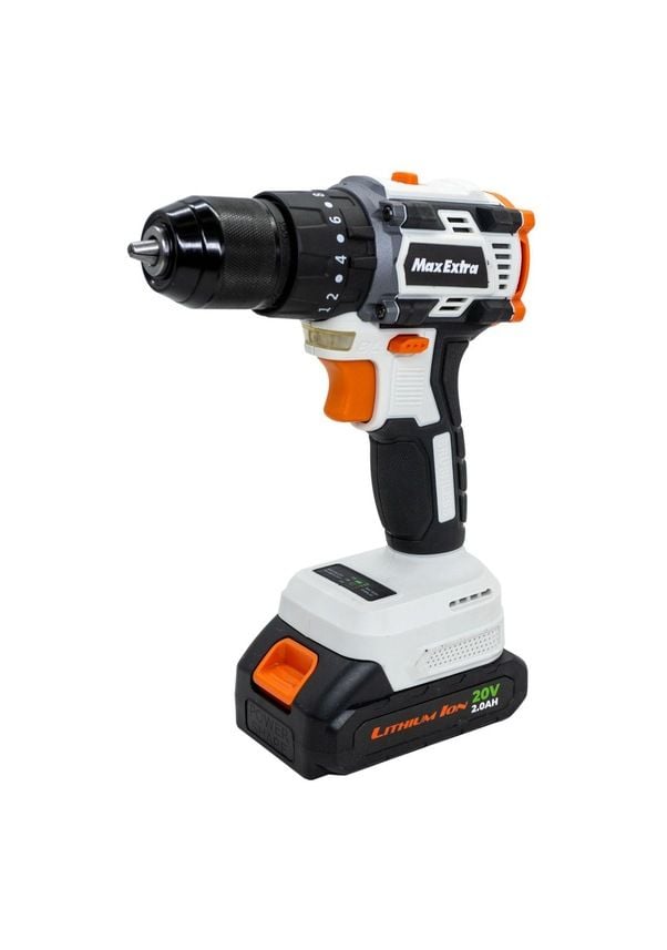 Max Extra MX2020 Brushless 20V 2.0Ah Akülü Darbeli Matkap