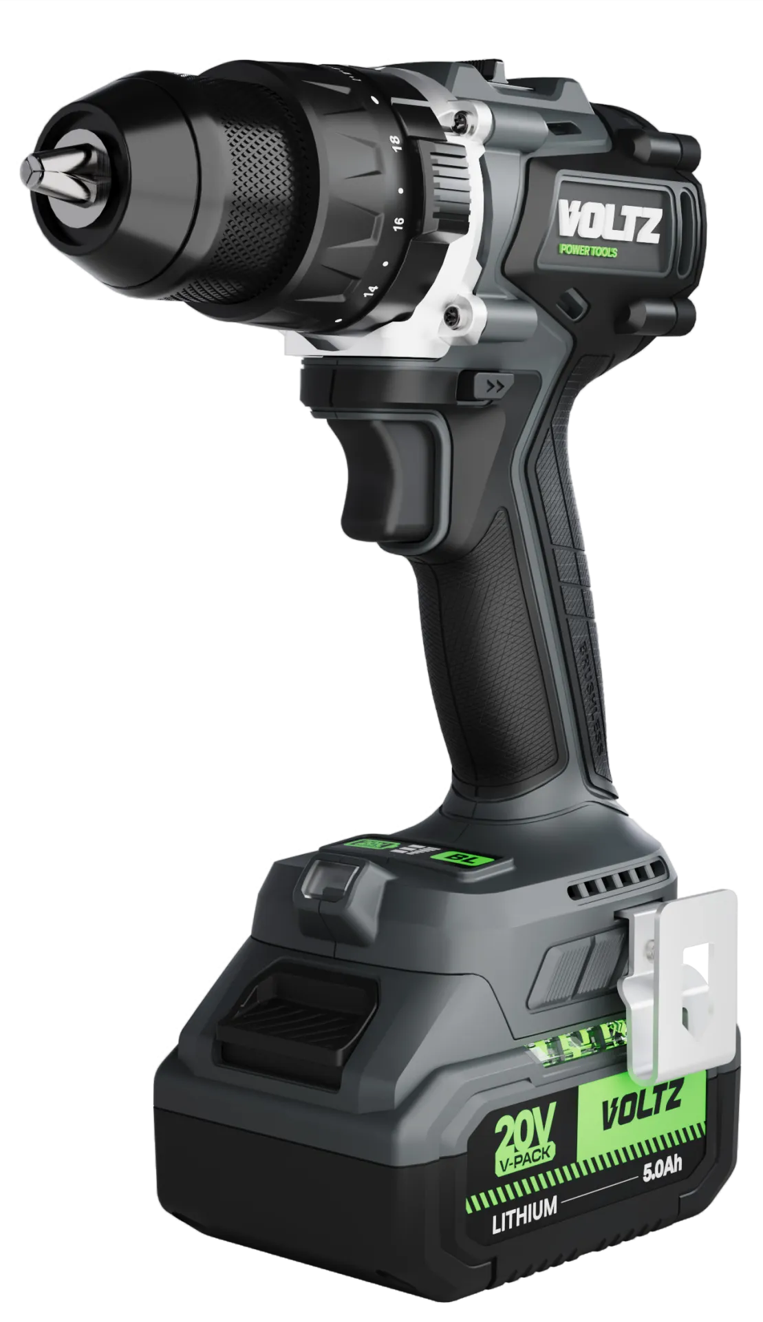 VOLTZ VZDR-20I AKÜLÜ DARBELİ MATKAP 20V-5Ah