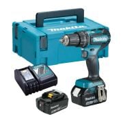 Makita DHP485RTJ 18V Li Çift Akülü Şarjlı Darbeli Matkap Vidalama
