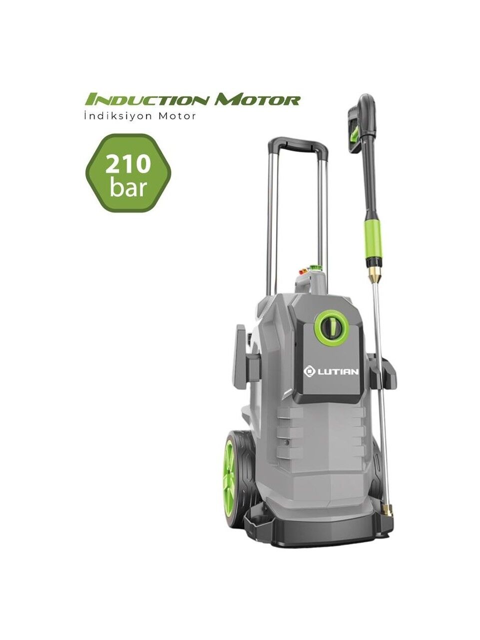 Lutian LT892G 3100 W 210 Bar Basınçlı Yıkama Makinesi