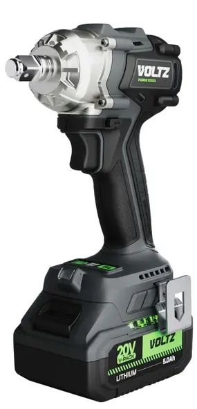 VOLTZ VZIW-20 Akülü Somun Sökme Kömürsüz 5Ah Çift Akü