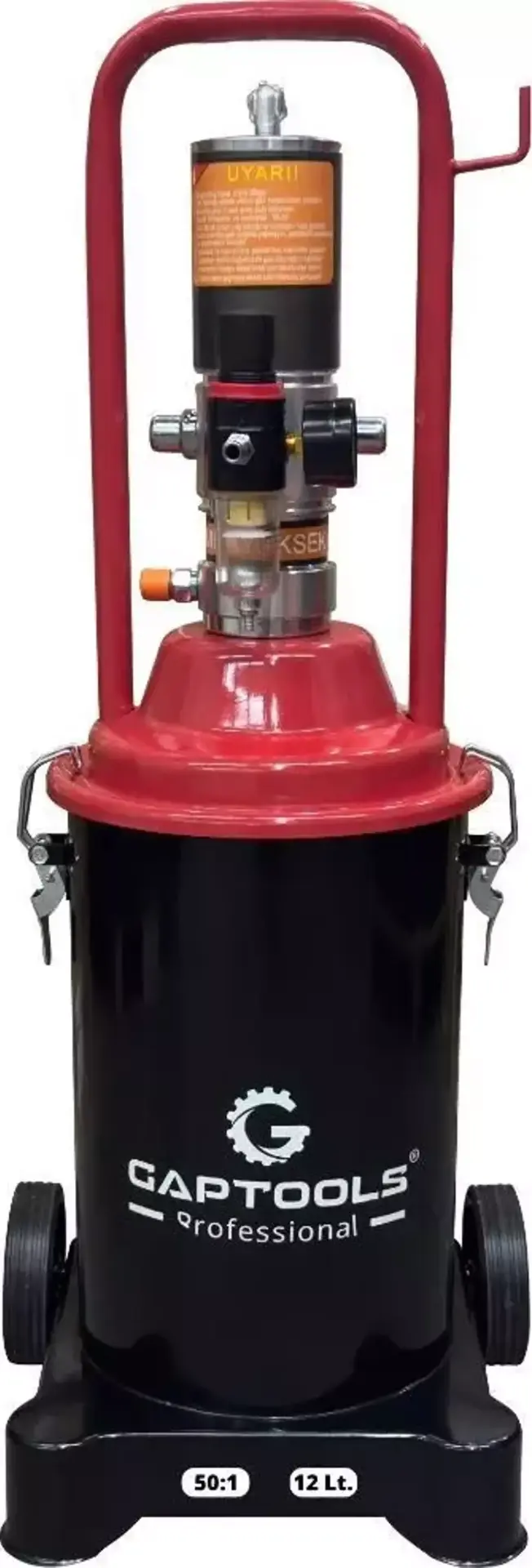 Gaptools 12lt Havalı Gres Pompası 50:1 GP-12A1