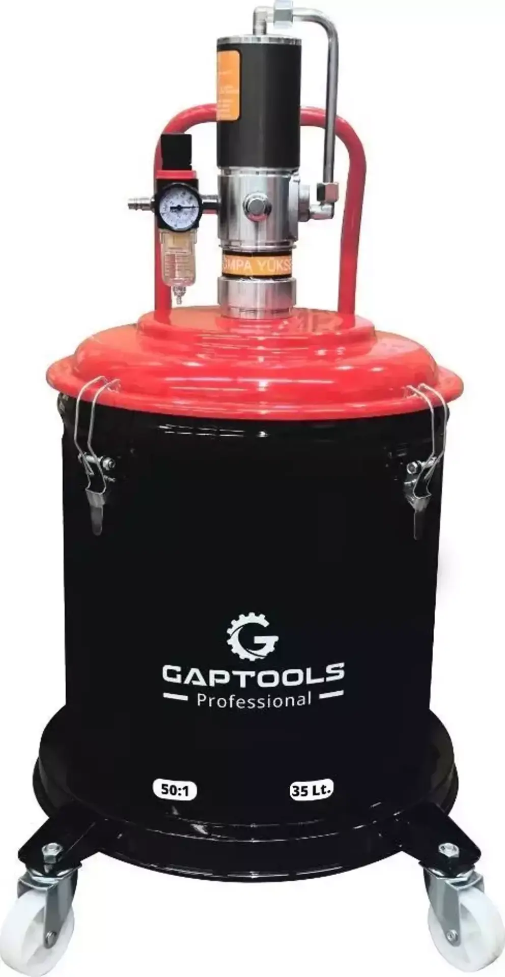Gaptools 35lt Havalı Gres Pompası 50:1 GP-35A1