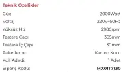 Max Extra 7130 300mm Kızaklı Üstten Tablalı Gönye Kesme Makinesi