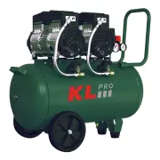 Klpro KLK50S2H 8 Bar 50 Litre 4Hp Sessiz ve Yağsız Hava Kompresörü