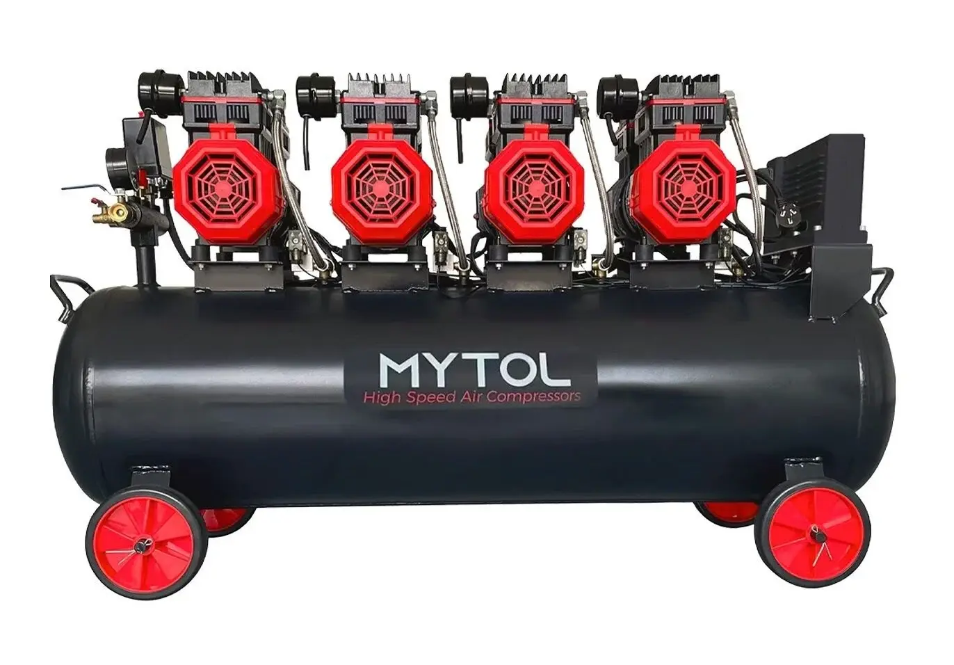 MYTOL MYK2002 200 Litre 8 HP Yüksek Hızlı Dolum Hava Kompresörü 220 Volt