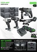 VOLTZ VZ20-4KIT AKÜLÜ DÖRTLÜ SET