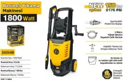 SGS5400 Elektrikli 150 BAR Basınçlı Yıkama Makinesi 1800 WATT