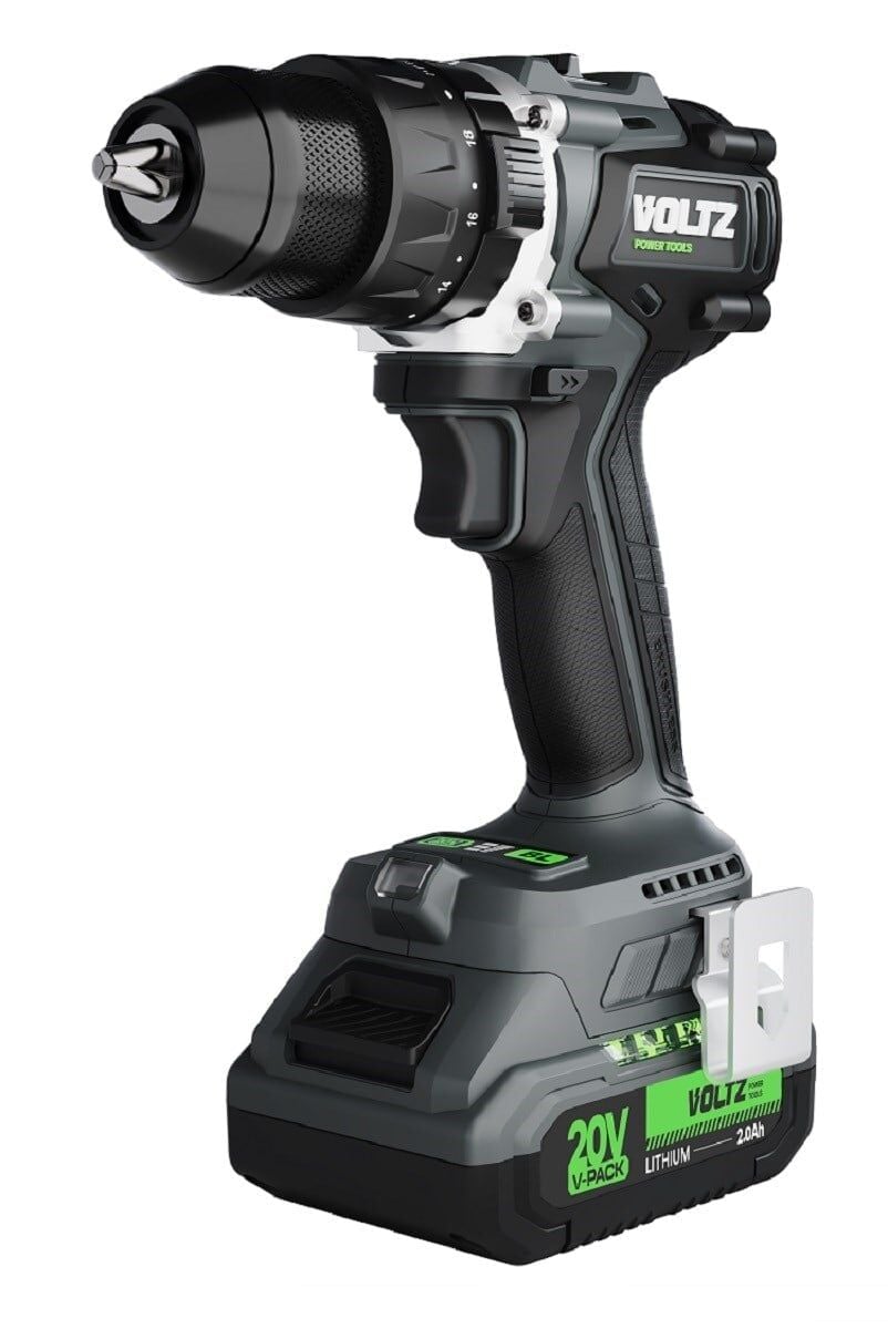 VOLTZ VZDR-20-I E 20 V ÇİFT AKÜLÜ 2 AH DARBELİ MATKAP