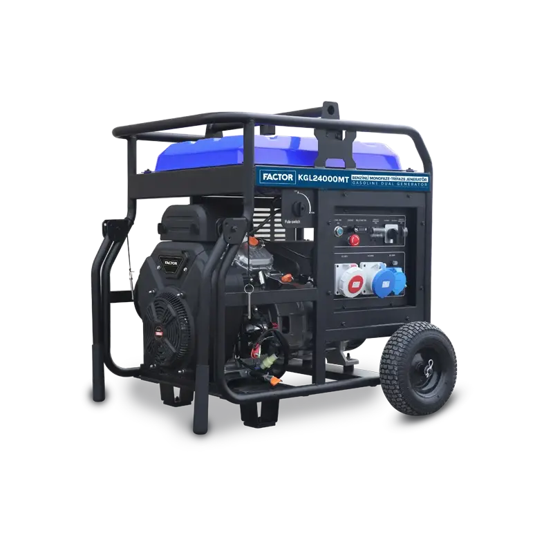 Factor KGL24000MT Benzinli Dual Jeneratör 23,75 Kva
