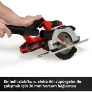 Einhell TE-CS 18/150 Li-Solo Akülü Daire Testere - 4331220